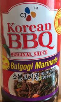 BULGOGI MARINADE KOREAN BBQ 500G CJ - 1